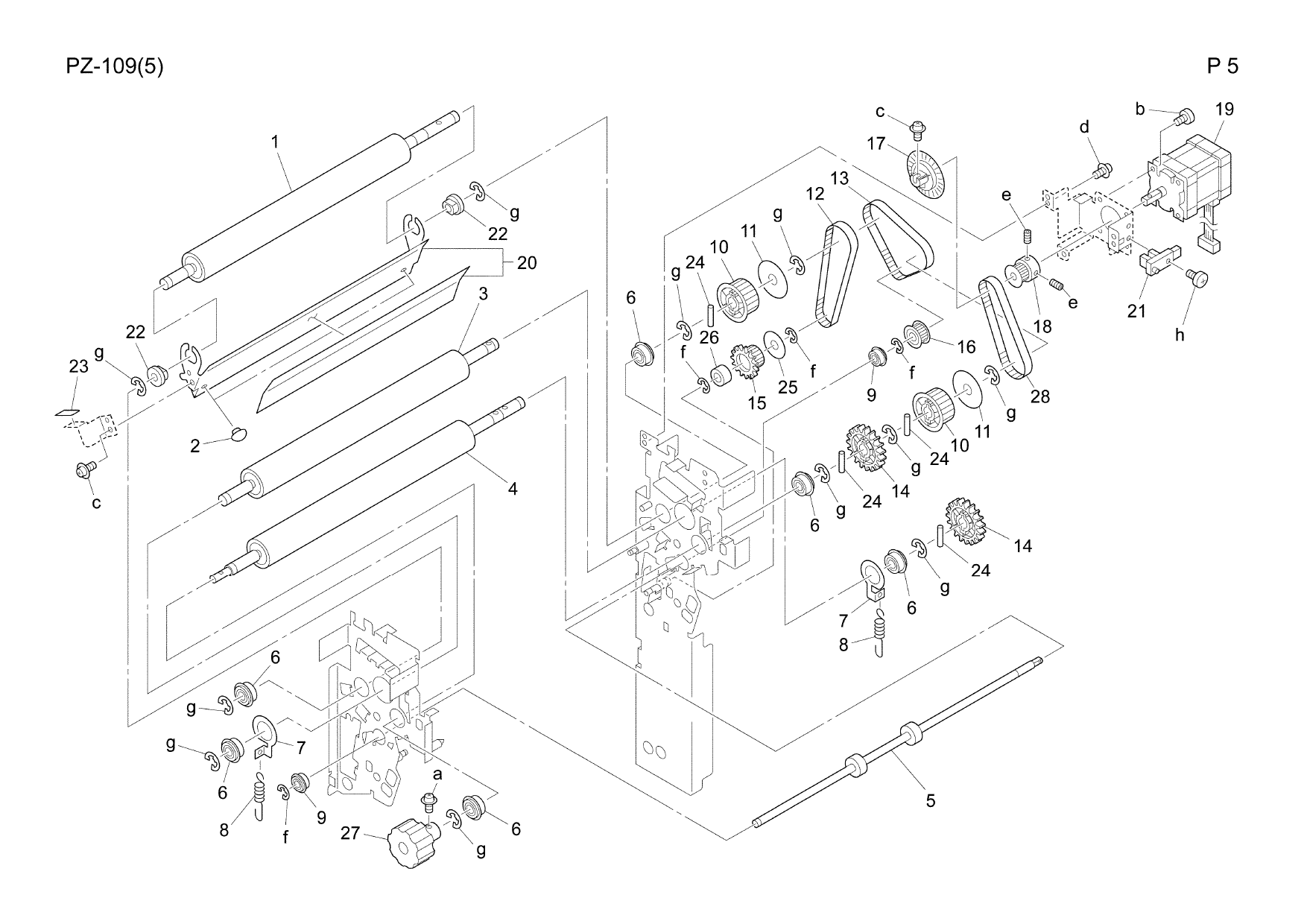 Konica-Minolta Options PZ-109 Parts Manual-2